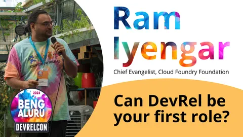 Can DevRel be your first role?