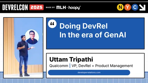 Doing DevRel In the era of GenAI