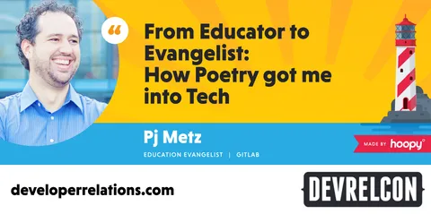 From educator to evangelist: how poetry got me into tech