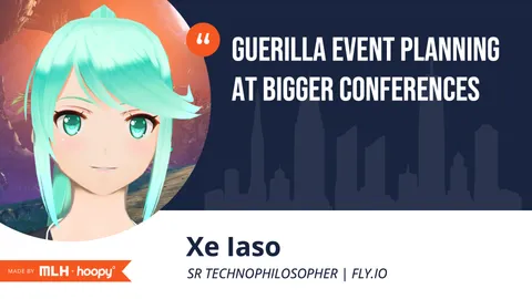 Guerilla event planning at bigger conferences