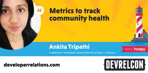 Metrics to track community health