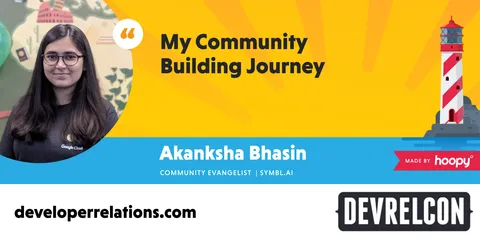 My community building journey