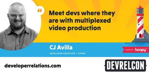 Meet developers where they are with multiplexed video production