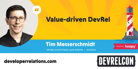 Value driven DevRel