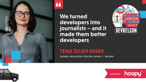 We turned developers into journalists