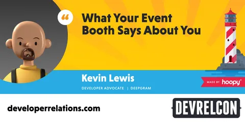 What your event booth says about you